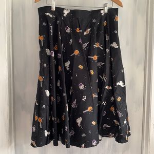 Hell Bunny new with rage Halloween Skirt